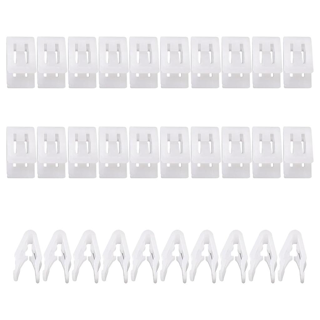 30 PCS Ford Lightning Replacement Panel Clips, Center Console Radio DVD Dash Panel Switch Bezel Clip Body Trim Retainer, Clips for Car Radio, Escape