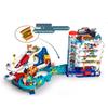 Kids' City Car Park Playset with Dinosaur, Lion, Mountain Road & Accessories