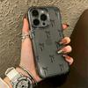Black Bow Phone Case For Iphone 17 Pro Max Case Iphone 11 13 14 12 15 16E Pro Max 17E Air Clear Back Cover Bumper Funda