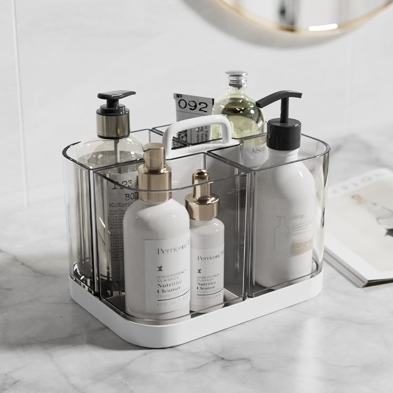 Popular Acrylic Pen Holder Student Desktop Storage Box Light Luxury Premium Sense Pen Case Desk Office Storage Box