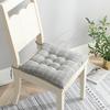 Thickened Cotton Linen Square Cushion for Office, Dining, or Student Chairs