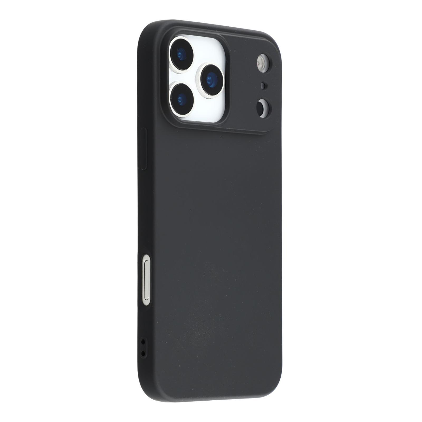 

X-LEVEL For iPhone 17 Pro Max Case Soft TPU Anti Scratch Fiber Lining Phone Cover Black