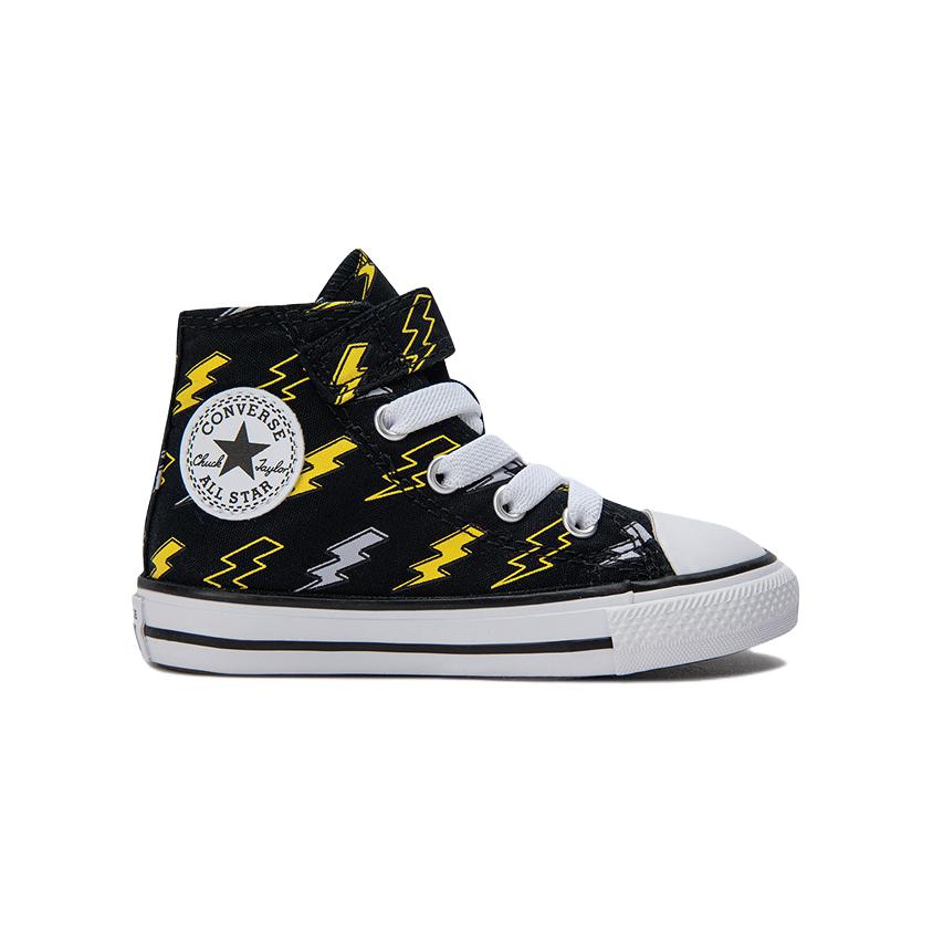 Converse Classic Versatile High Top Canvas Shoes Baby Sneakers Black A08375C