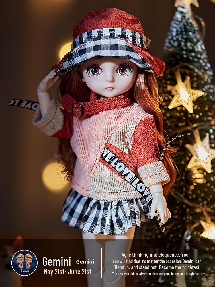 DIY Princess Constellations Vinyl Doll - 13 Joint Movable Toy