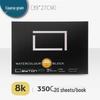 Leighton Portable Watercolor Sketchbook - Hand-painted, All Cotton, 32k-4k Sizes, 300g, Fine to Coarse Textures.