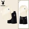 Men's Summer Casual Cotton T-Shirt & Shorts Set