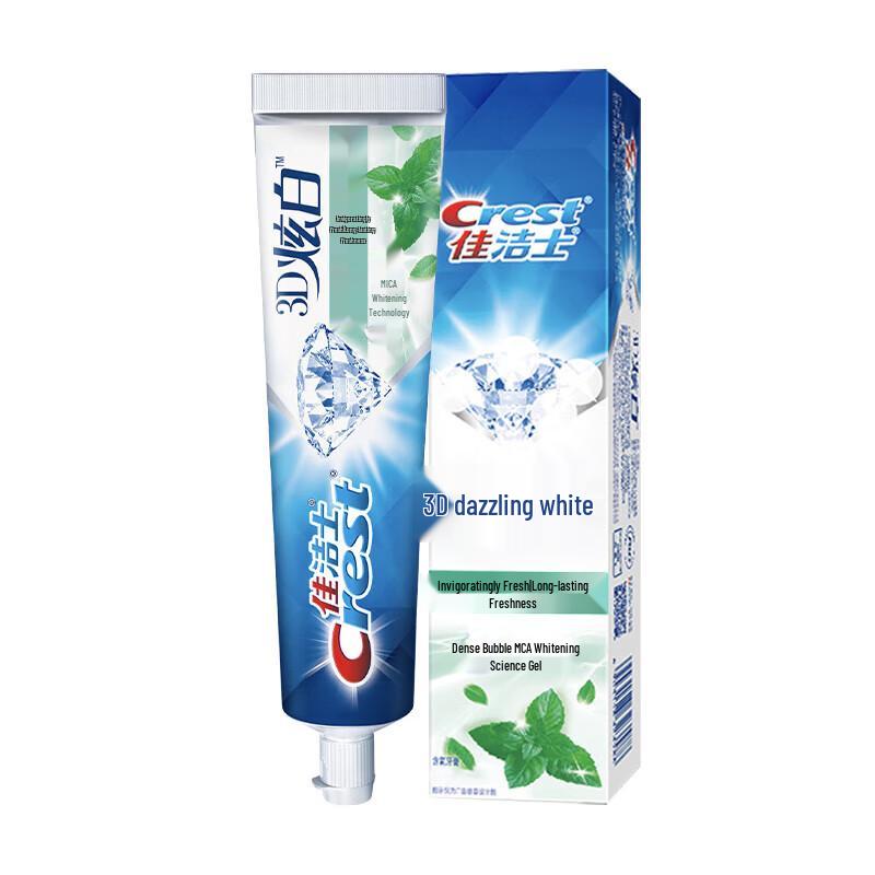 

Crest 3D White Enamel Fresh Toothpaste