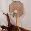 DIY Calligraphy Vintage  Group Fan Elegant Design Hand Fan Xuan Paper Fan  Home Decoration