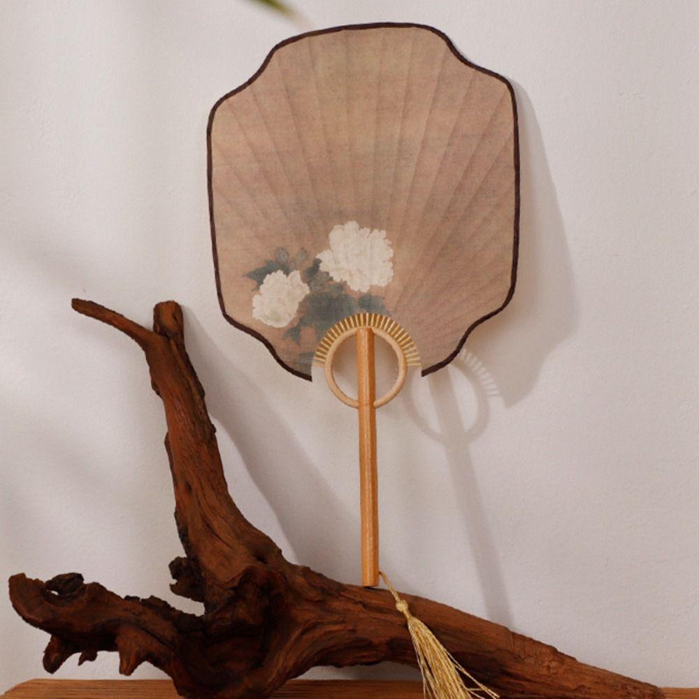 DIY Calligraphy Vintage  Group Fan Elegant Design Hand Fan Xuan Paper Fan  Home Decoration