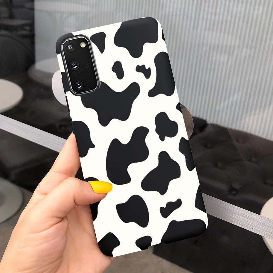 For Samsung Galaxy S20 5G S20+ Case Cover Fashion Soft Silicone Macaroon Phone Cases For Samsung S20 FE S 20 Plus S20Plus Funda
