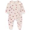 MAMIMAKA Newborn Long with Perfect for Fall and Perfect as a Baby Suitable for All Ages Months Pajamas, Cotton, Sleeve, Open-Front, Feet, Winter,