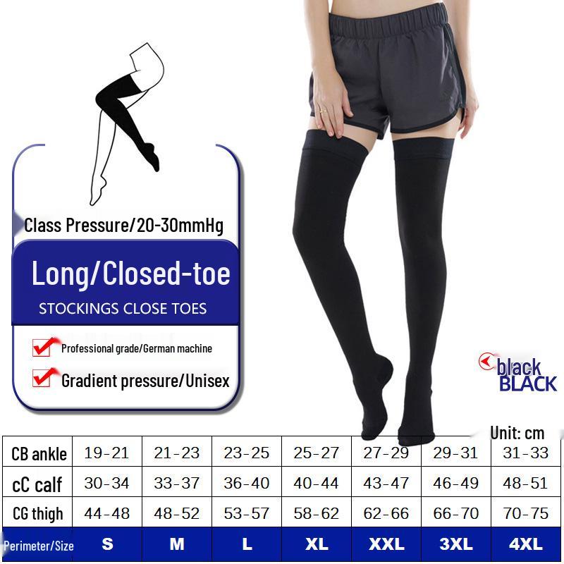 Unisex Skarpety Kompresyjne za Kolano i Rękawy na Łydki do Sportu