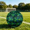 1pc Labyrinth Navigation Theme Soccer Ball Football, Size 5, Lightweight PVC, Outdoor Training Soccer Ball,Gift j60458