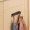 Coat Hook Wall Rack Hanger - Black Coat Rack with 5 Hooks Wall Hooks for Hanging  Hat Key Bag Towel Wall Mount Coat Rack