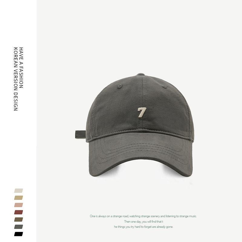 Spring and Autumn peaked cap big brim new hat women's face small big head circumference baseball cap enlarged and deepened