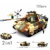 Tankové sady 2023 nové vojenské vozidlo stavebnice stavebnice ww2 německo usa T34 světová válka 2 1 i ii obrněný tank