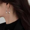 2023 New High-End Mobius 925 Silver Needle Stud Earrings for Women