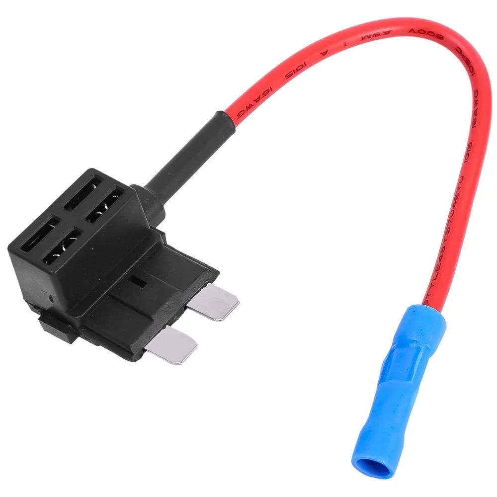 Car Fuse Box Electrical Appliances Mini Small Medium Car Fuse Holder Auto Circuit Extender Add-a-circuit Power Supply Adapter Fuse Holders1