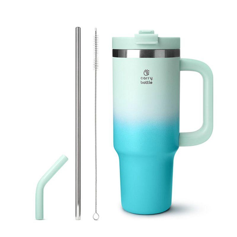 CARRY BOTTLE Summit Tumbler 900ml, 30oz Stainless Steel Insulated Large Capacity Bottle Vacuum Tumbler