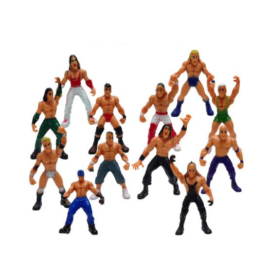 Construindo Wrestling Playset DIY lutador realista fingir jogar animais de pelúcia lindo presente