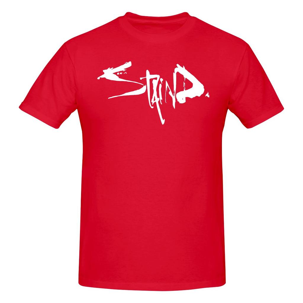 Funny Staind Band Classic Unisexs Printed Tshirt Unisex T Shirtshirts