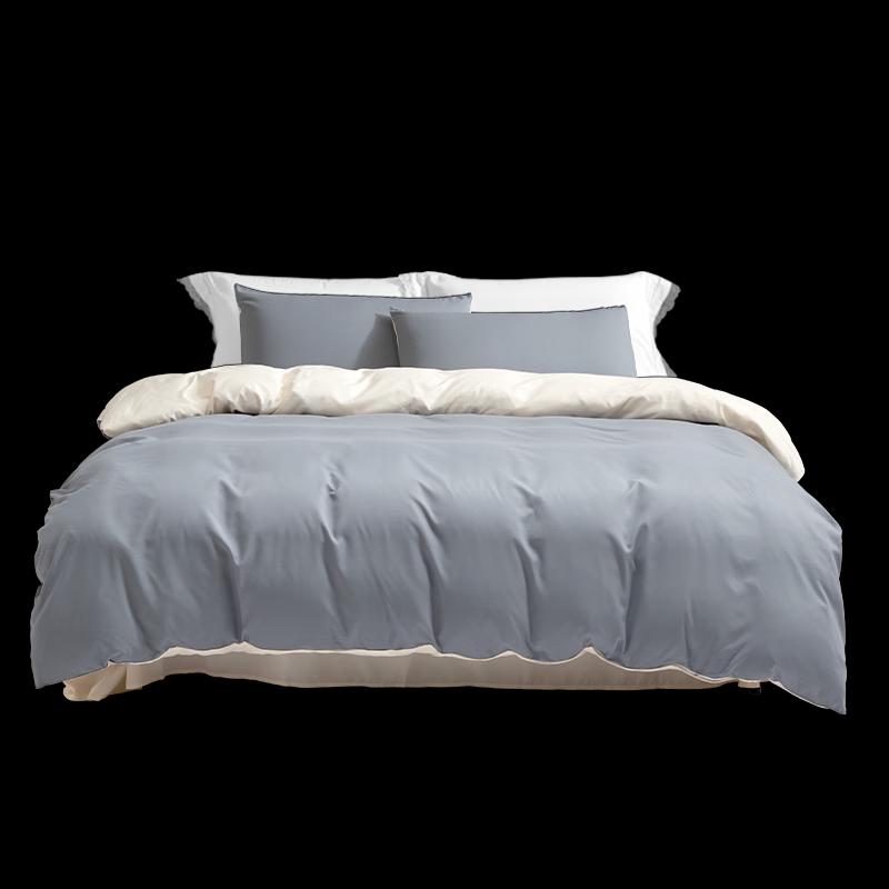 Mercury Home Textiles Cloud Dream Brushed 4-Piece Flat Sheet Bedding Set