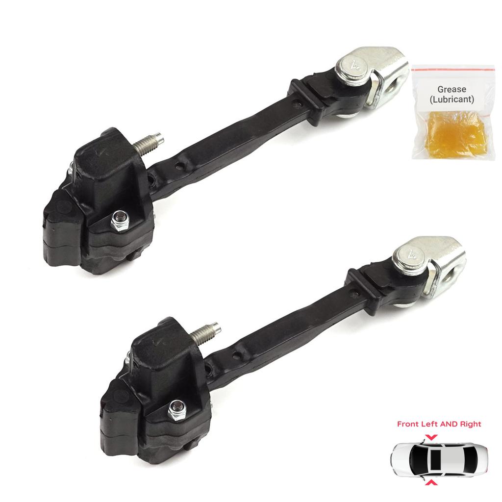 BDP1318-1 2 Pieces Front Door Hinge Stop Check Strap Limiter for Peugeot 208 e-208 Opel Corsa F Corsa-e 2019-On 9823211180