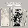 Anime BLEACH Kurosaki Ichigo For Xiaomi Poco Phone Case For X4 X3 F4 F3 NFC M5 M4 M3 GT S Pro 4G 5G Liquid Left Rope Cover