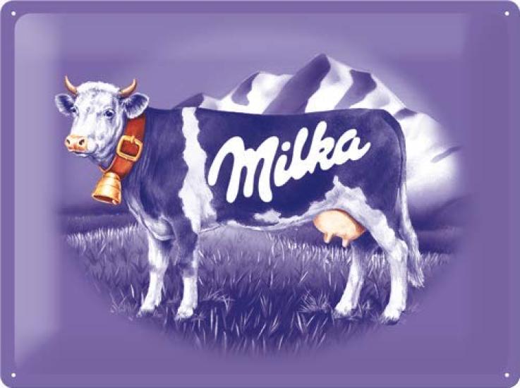 Milka Kuh Tin Sign