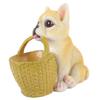 Cute Dog Ornament Entry Key Storage Basket Puppy Statue for Living Room Entrance   Decoration