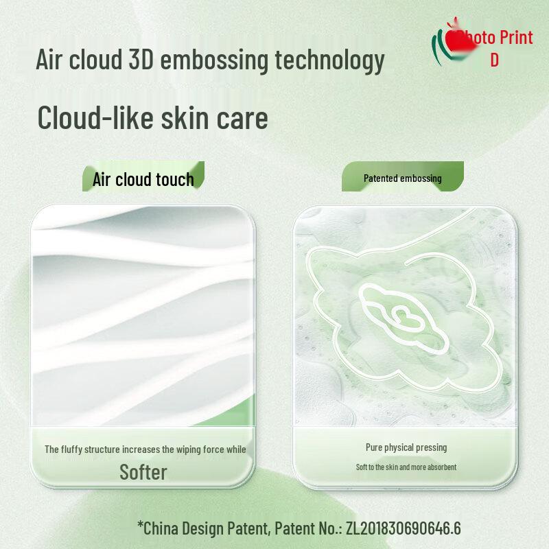 Hearttex Cloud-Soft 3-Ply Facial Tissues