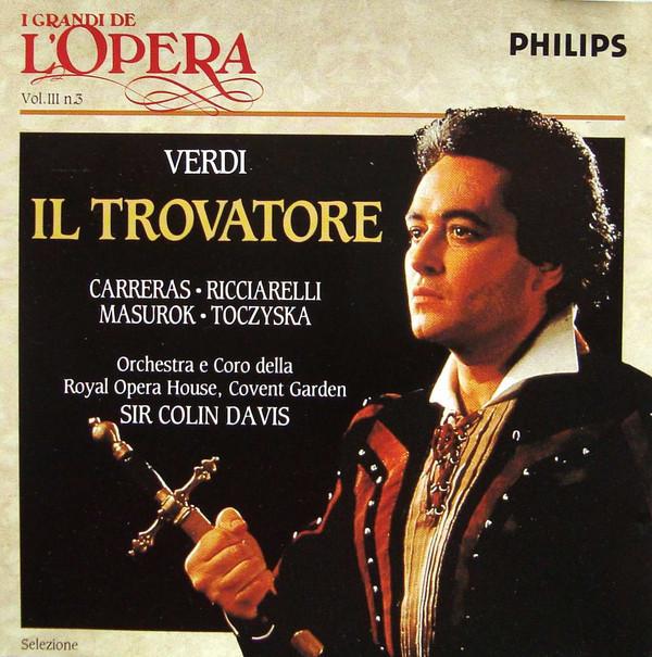 

CD ДЖУЗЕППЕ ВЕРДИ / ХОСЕ ГОНКИ  KA - Трубадур [Выборка] 4247452 Philips 1989 Италия Классика Б/У