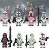 Blocks Building Mini Figures Clone Trooper Company Soldiers Heavy Gun