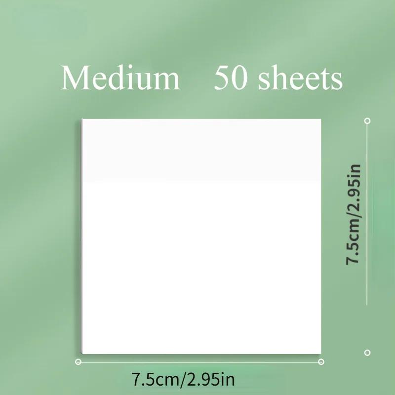 

1 упаковка из 50 прозрачных самоклеящихся стикеров - многоразовые и водонепроницаемые для книг, блокнотов, идеальный рождественский подарок