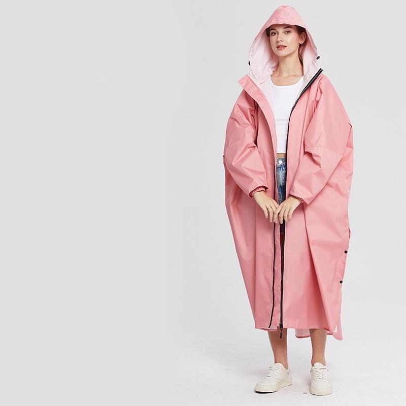 Women Breathable Raincoat Big Rain Coat Ladies Waterproof Cloak Raincoats Rainwear