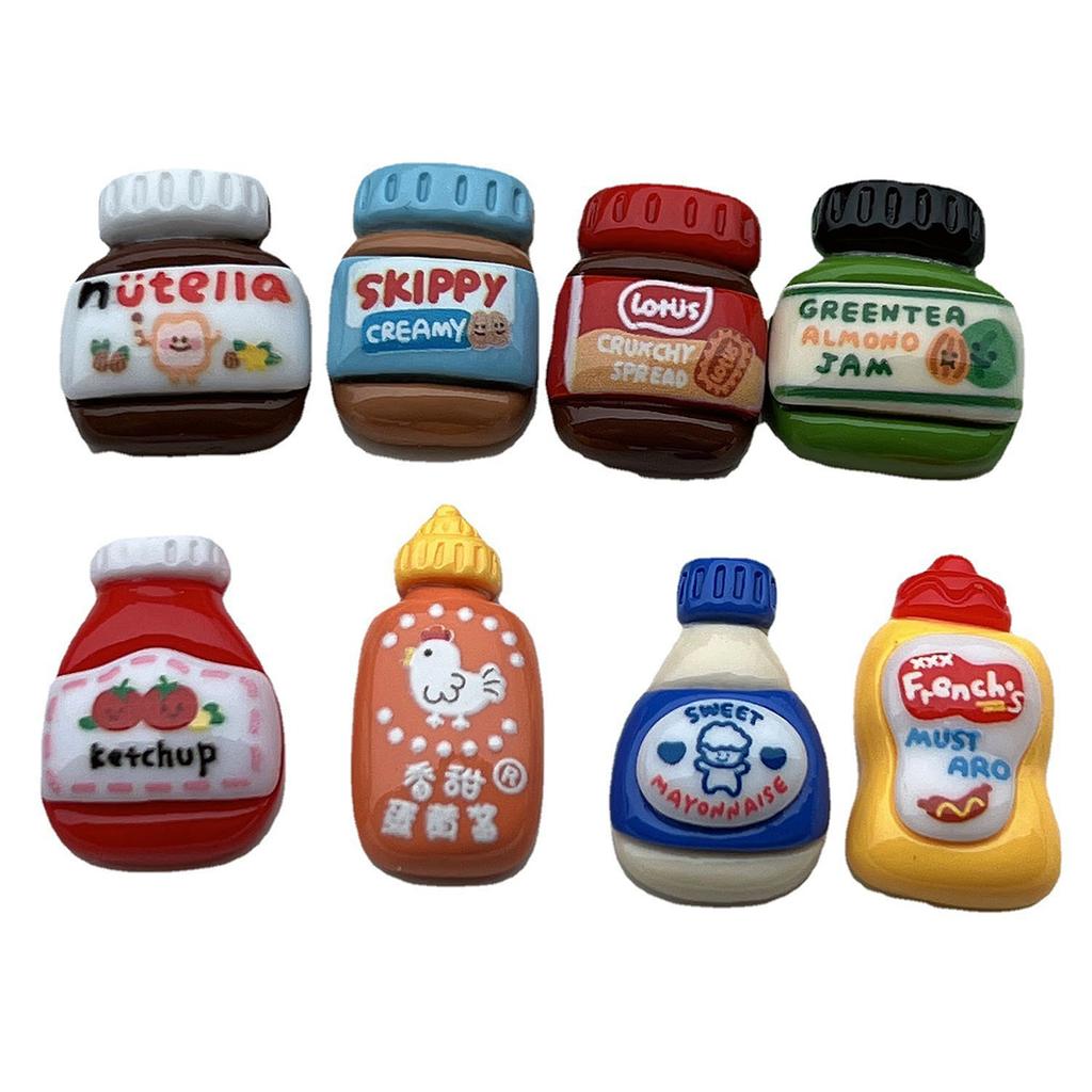 8pcs Refrigerator Magnets, Cartoon Food Fridge Magnets, Cute Decorative Magnets Personalized Fridge Magnet Locker Cabinet