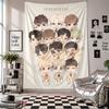 Wall TapestrySEVENTEEN Art Hanging Cloth Decorative Background Cover for Room Decoration