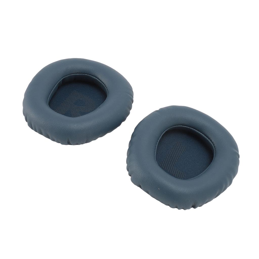 Replacement Ear Pads Professional Soft Protein PU Leather Comfortable Ear Cushion for Q100 Blue