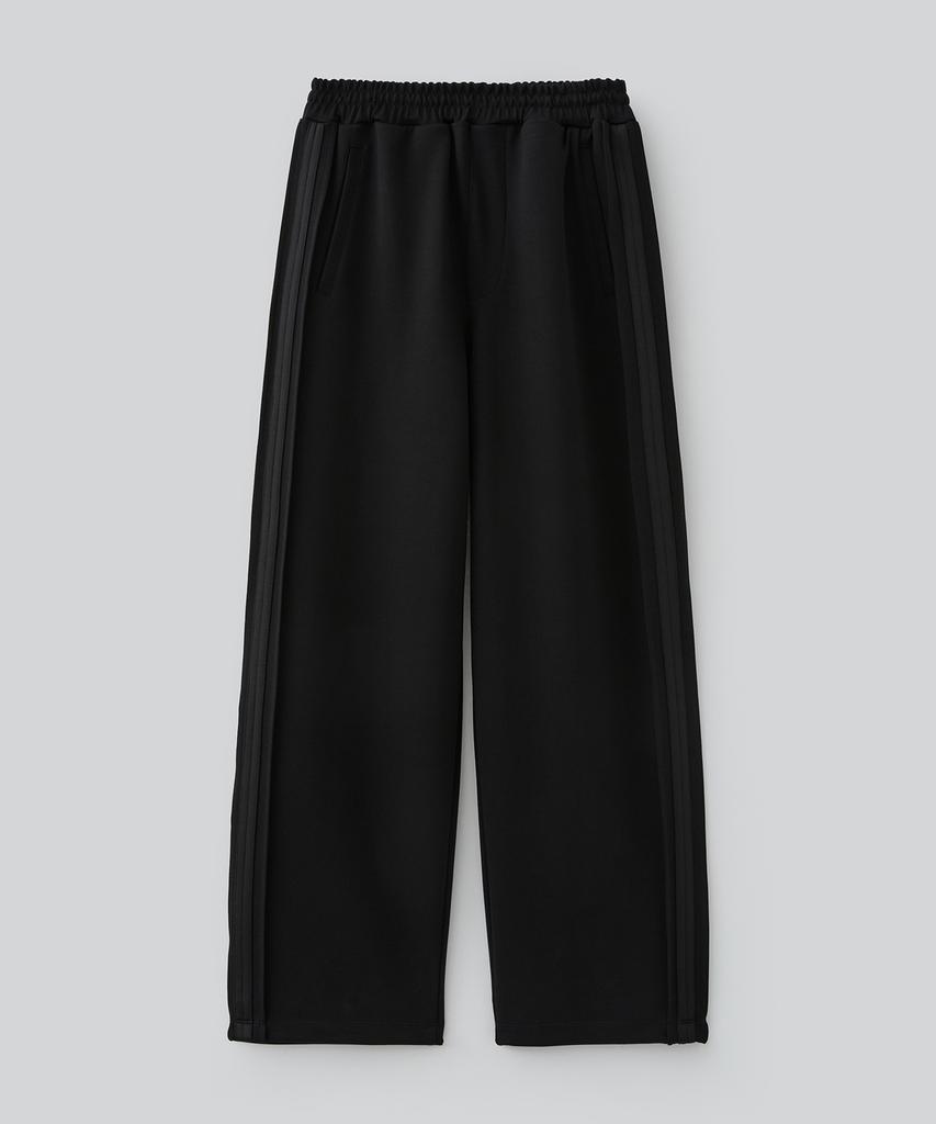 Pabeulega Hakama Line Track Pants (Black)