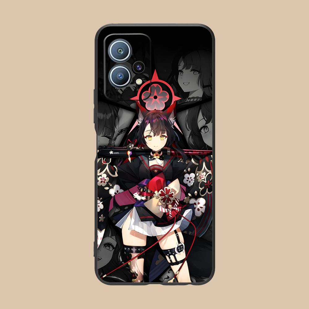 Blue Archive Kosaka Wakamo Phone Case for Huawei P60 P50 P40 P30 P20 P10 P9 P8 Pro Lite Plus Colorful Printing Cover Cellphones