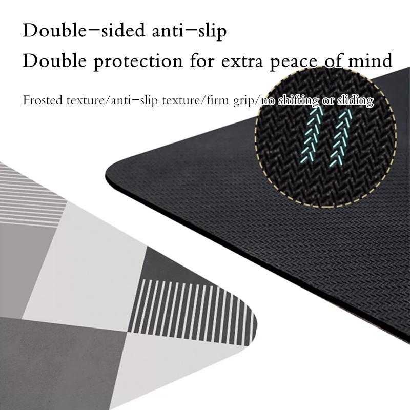 Luxury Nordic Bath Mat Super Absorbent Bathroom Mats Anti Slip Quick Dry Foot Floor Mat Shower Toilet Rug Doormat Carpet