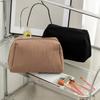 Girl Waterproof Makeup Bag Travel Cosmetic Pouch with Zipper Quilted Toiletry Organizer for Women Portable Makeup Brushes Case