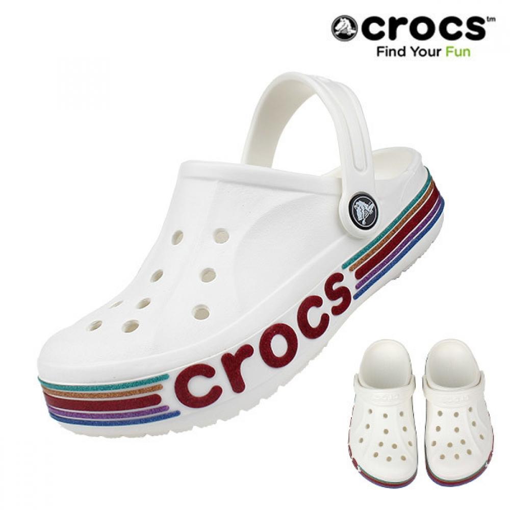 

Crocs Crocs Bayaband Rainbow Glitter Clog Kids 209730 100 209730100C11 (175)