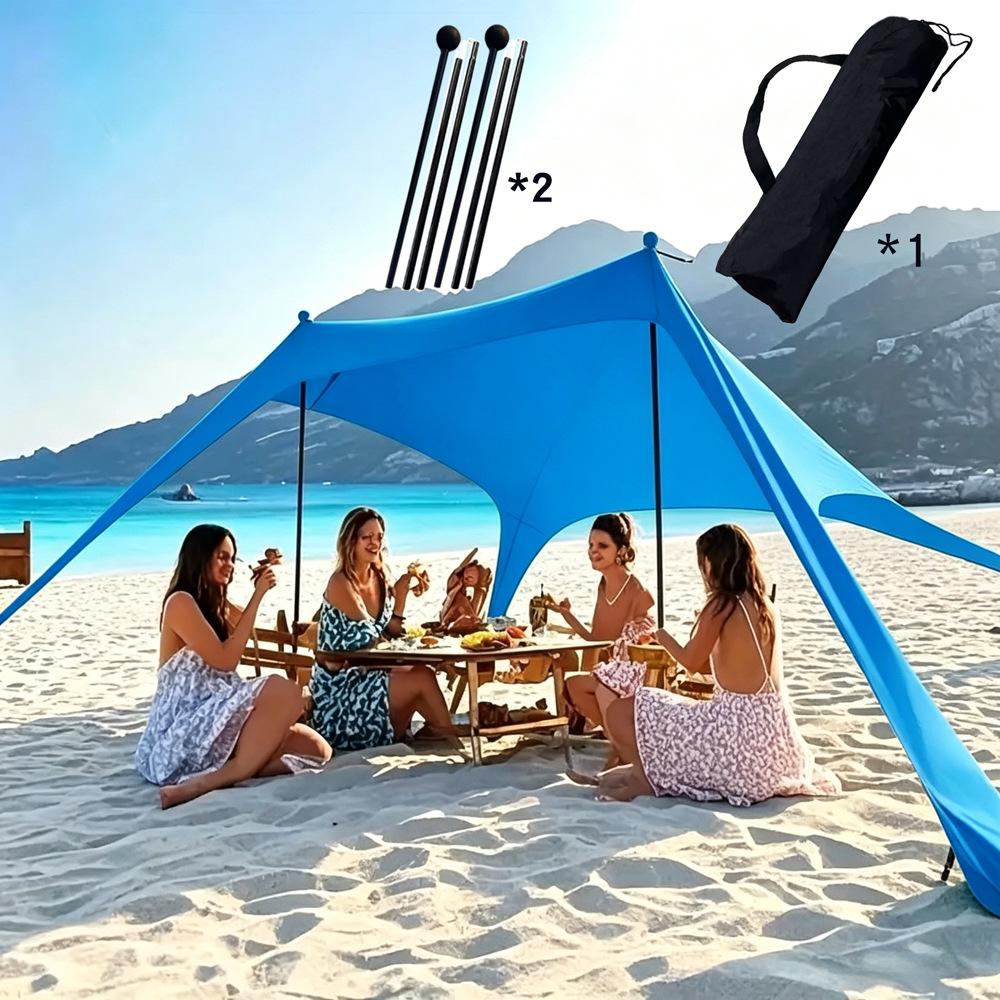 Portable Beach Canopy Tent: Lycra Sun