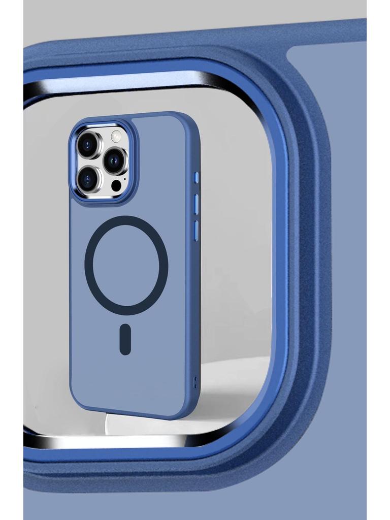 Apple 16 Pro Max Eagle Eye Magnetische Handyhülle: Mattiertes Hautgefühl, Premium Sturzschutz für iPhone 17.