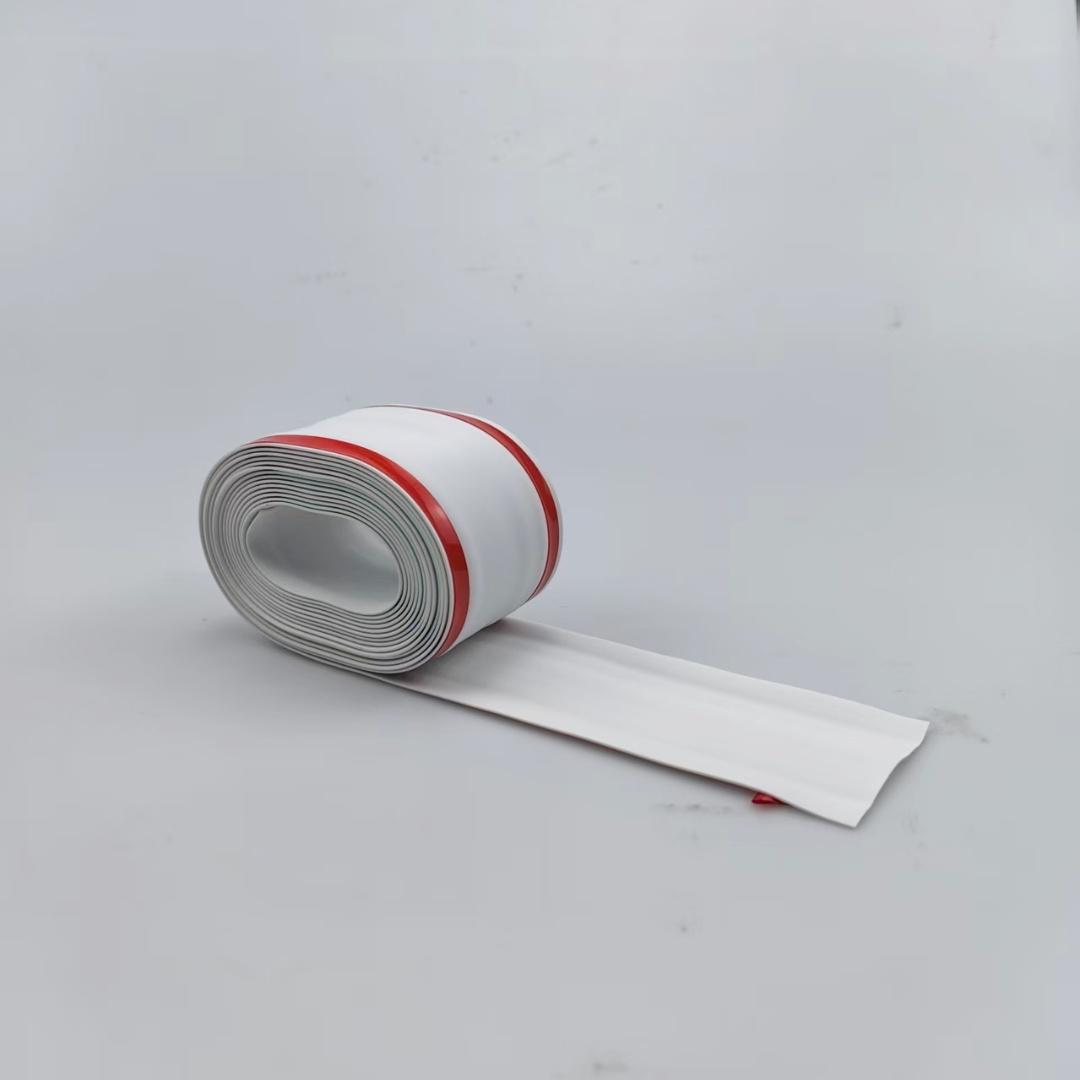 

1pc 1m/3meters High Quality Soft Cord Cover Durable Flexible Wire Cover PVC Cable Management Floor Cable Cover Indoor 5.5cm&1m білий