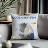 Trending Ssealooking Cushion Cover Antidustmite Pillowcase Invisible Zipper Silky Short Plush Sofa Cushion Cover
