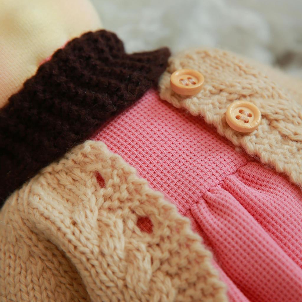 BlissfulPixie Waldorf Doll Handmade Doll Lusia 30cm Soft Girl Cute Stuffed Animal Best Doll for Kids -