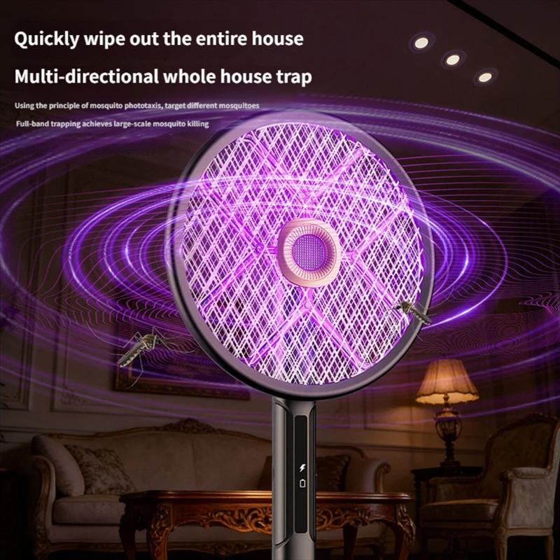 USB Charged Insect Zapper With Double Function As Desktop And Handheld Device For Bedroom Effective Mosquitoes Control