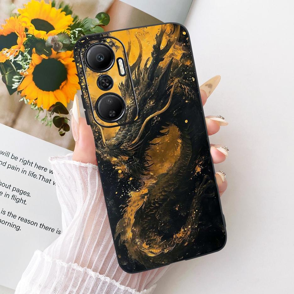 For Infinix Hot 20 Play 20i 20s Case Cute Lion Fashion Painted Cover Soft TPU Phone Case For Infinix Hot 20i 20S Hot20 5G Fundas